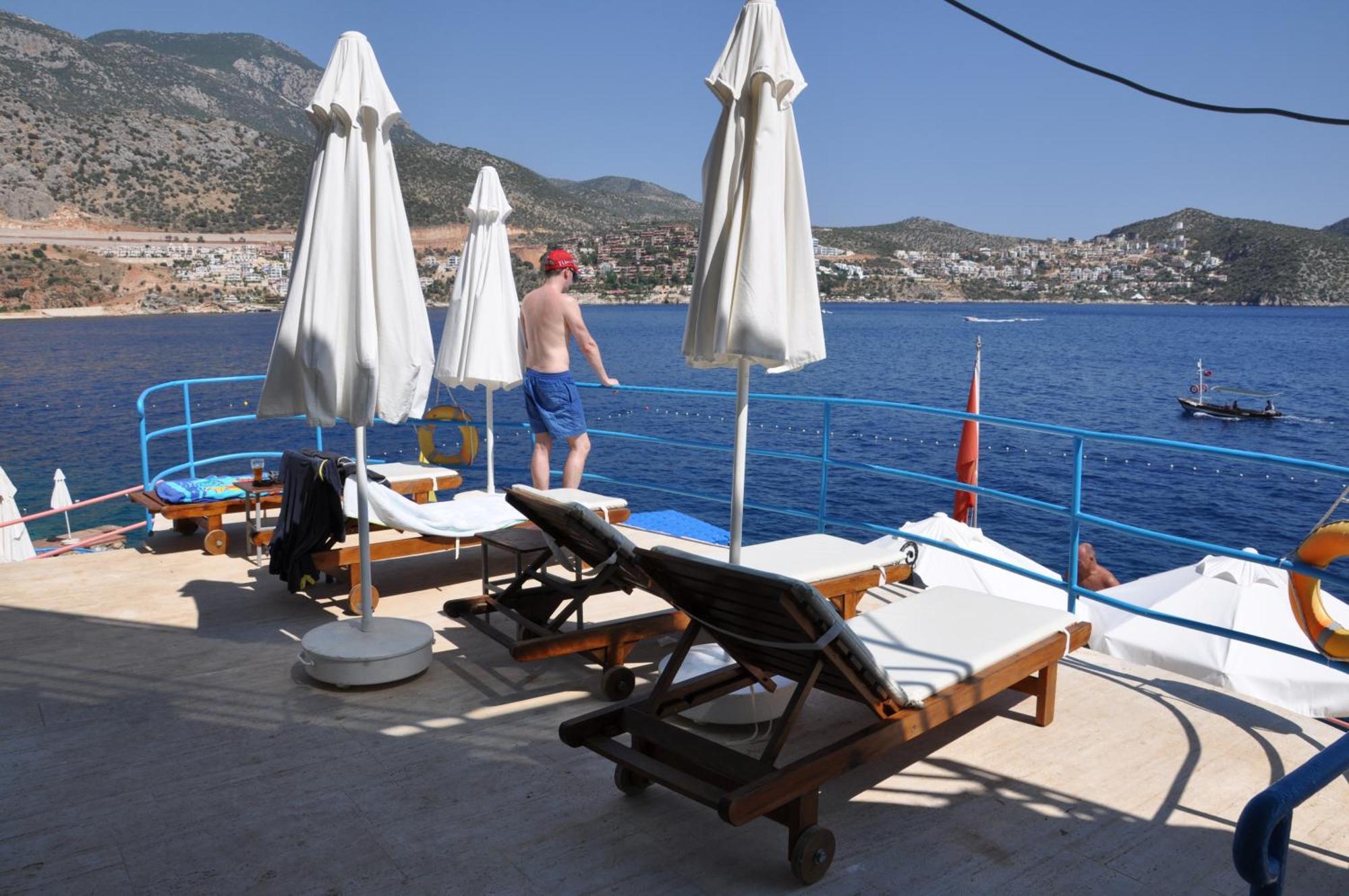 Caretta Hotel Kalkan Exteriör bild